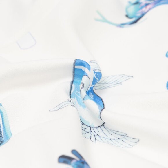 ACDC RAG x Hatsune Miku Forever White Blue Jersey Oversized Jacket - Picture 9 of 10